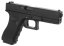 Glock 17, cadre 3e génération, noir, GBB, WE