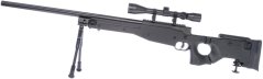 L96-08D, black, bipod, scope, Upgrade version, Well, MB08D