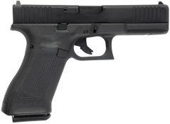 Glock 17 Gen 5 FS MOS, carrello in acciaio CNC, nero, GBB, Umarex