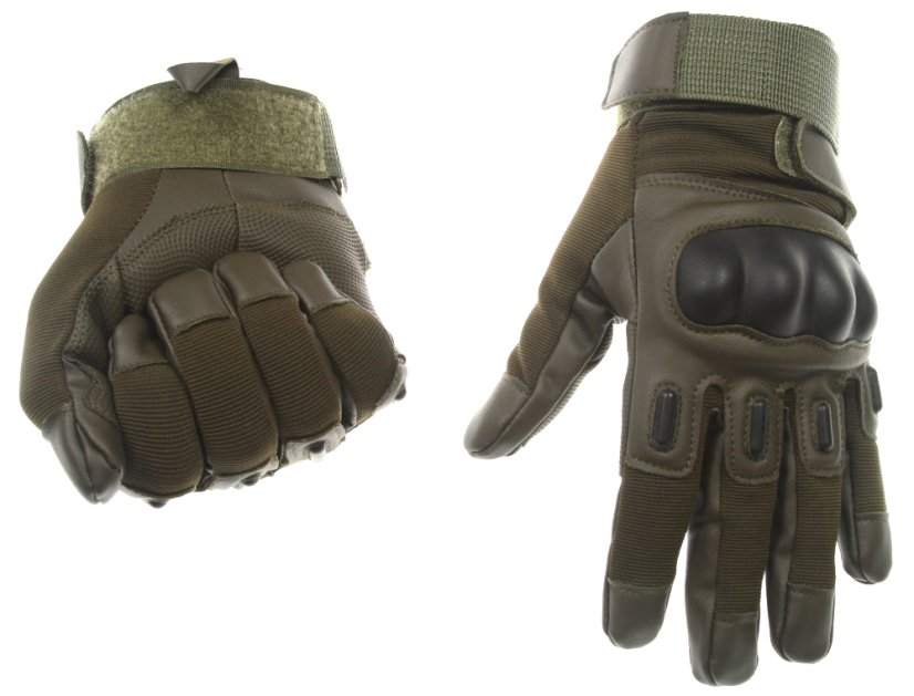 Tactical gloves IMPACT, OD, M, ACM