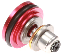 Dugattyúfej, CNC, fém, csapággyal, High Flow, SHS