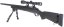 M24 Socom fekete, kétlábú állvány, távcső, Snow Wolf, SW-04 ++