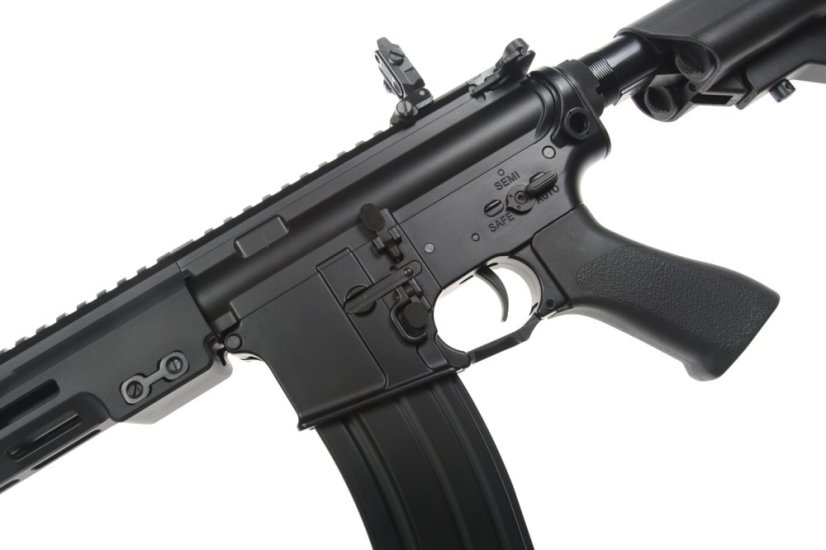 KAC SR16, MK16 M-LOK 10.5 Inch, Ambidextrous, tracer chamber, Black, Cyma Platinum, CM.006R-10.5