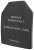 Plastic ballistic SAPI plate, dummy, ACM