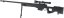 AW .338, black, Gas, bipod, scope, Well, G96D