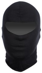 Pasamontañas táctico, un agujero, algodón, negro, ACM