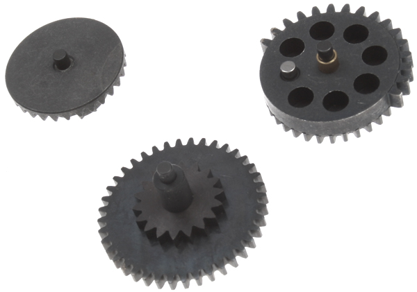 Set of gears, flat teeth, super high torque, Systema