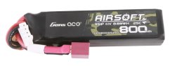 Battery Li-Po 11.1V, 800 mAh, 25C, Gens Ace