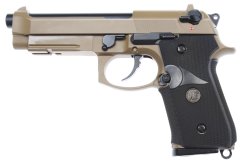 Beretta M9A1, version Navy, Tan, GBB, WE
