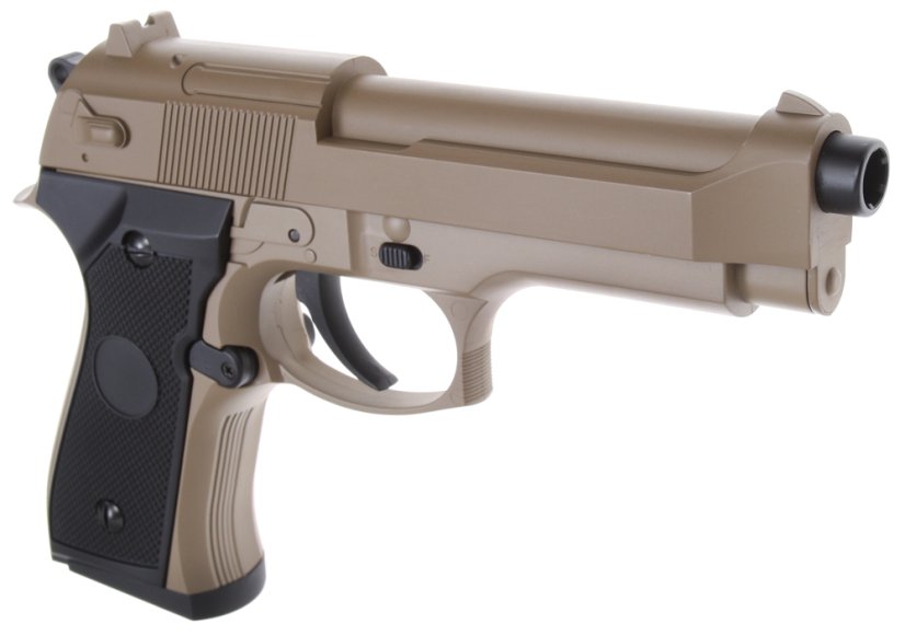 Beretta M92F AEP, TAN, Cyma, CM.126