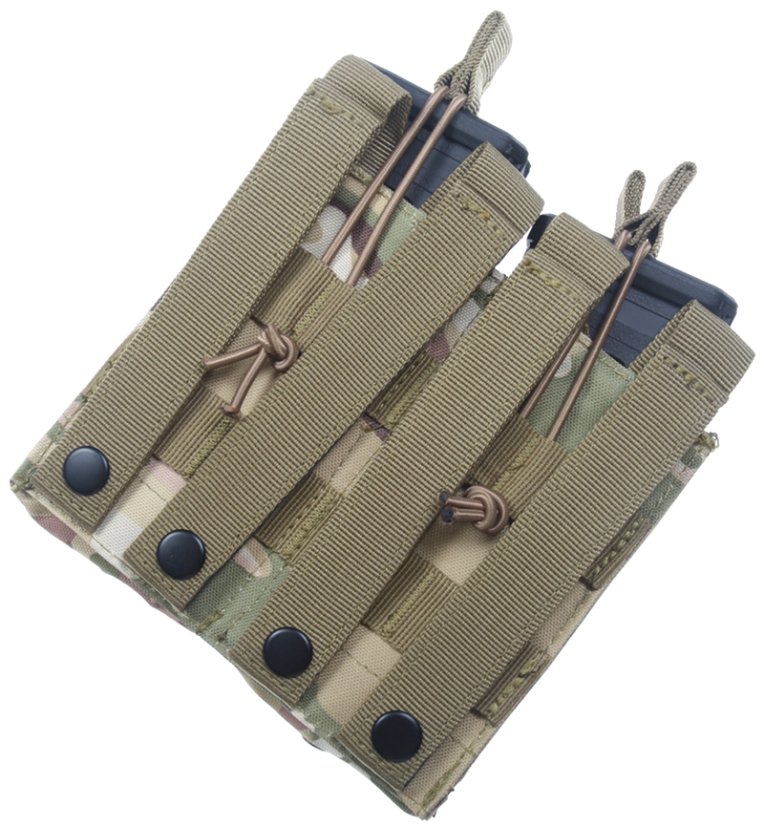 Magazine pouch 4x M4/AK, Molle, multicam, ACM