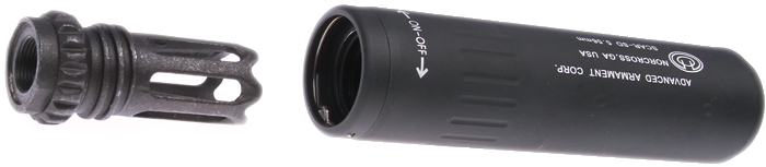 Silencer, AAC, 155x38, with flash hider, SHS