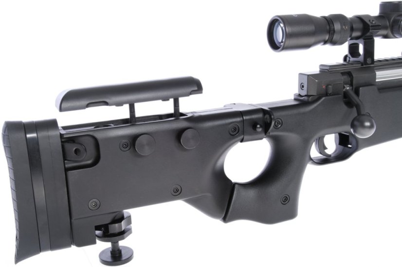 L96-08D, black, bipod, scope, Upgrade version, Well, MB08D