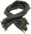Pañuelo shemag, 110 x 110, verde, negro, ACM