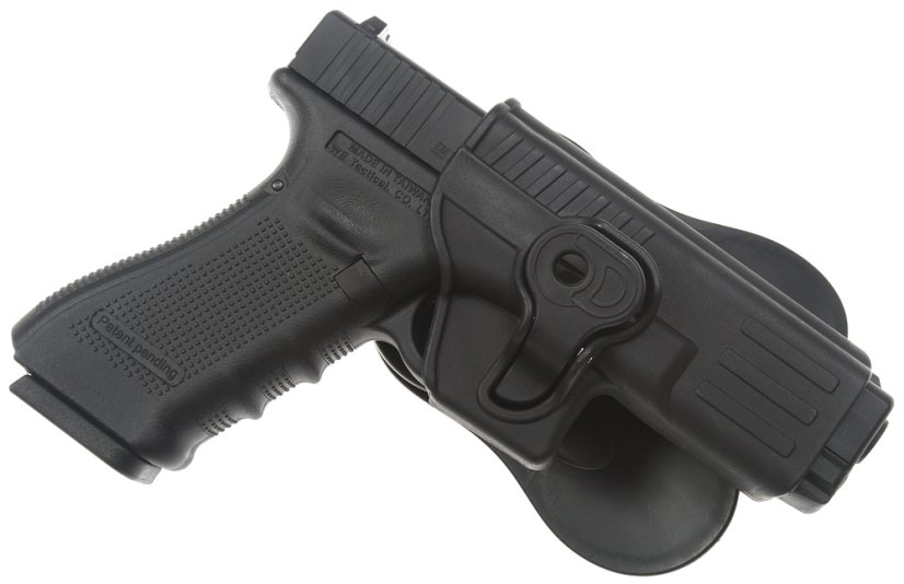 Pistol holster IMI, DX, Glock, black, ACM