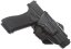 FAB Scorpus G-9 pisztolytáska, Glock, fekete, ACM