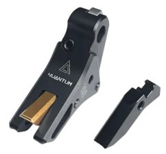 CNC Custom Flat Trigger for Glock GBB, 4UANTUM, 4UAD