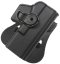 Pistolenhalfter IMI, Pro, Glock, schwarz, ACM
