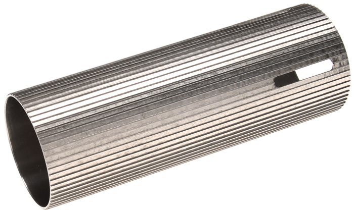 Polished stainless steel cylinder M4, grooved, O slot, SHS