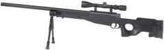 L96A1, black, bipod, scope, Upgrade version, Well, MB01C