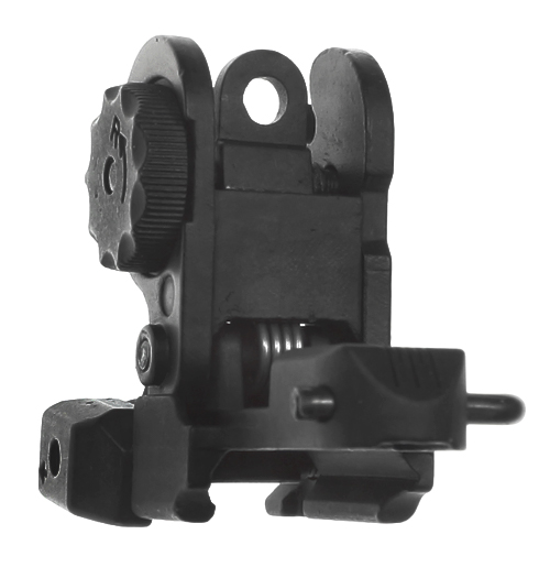 Összecsukható célzó M16, M4, hátsó, D-Boys