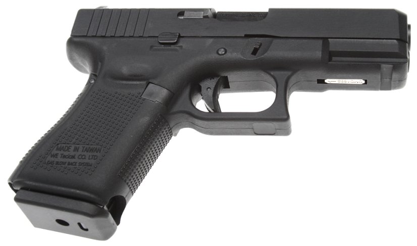 Glock 19, cadre 5e génération, noir, GBB, WE