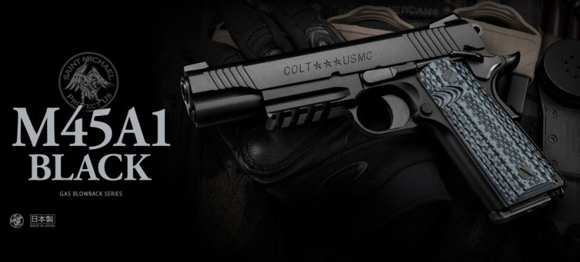 Colt M45A1, Black, GBB, Tokyo Marui :: airsoft-guns.eu