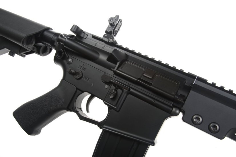 KAC SR16, MK16 M-LOK 13.5 Inch, Ambidextrous, tracer chamber, Black, Cyma Platinum, CM.006R-13.5