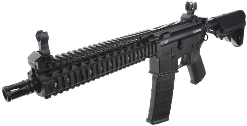 EMG Daniel Defense MK18 RII, 10,3 inch, negro, Cyma Platinum, CM.105