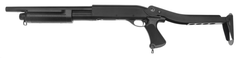 M870, ABS, rövid, összecsukható állvány, Cyma, CM.352