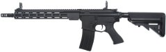KAC SR16, MK16 M-LOK 13,5 inch, kétkezes, nyomkövető kamra, fekete, Cyma Platinum, CM.006R-13.5
