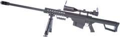 Barrett M82A1, Zweibein, Zielfernrohr, Snow Wolf, SW-02A