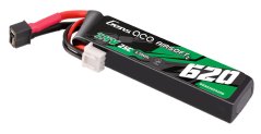 Battery Li-Po 7.4V, 620 mAh, 25C, AEP, Gens Ace