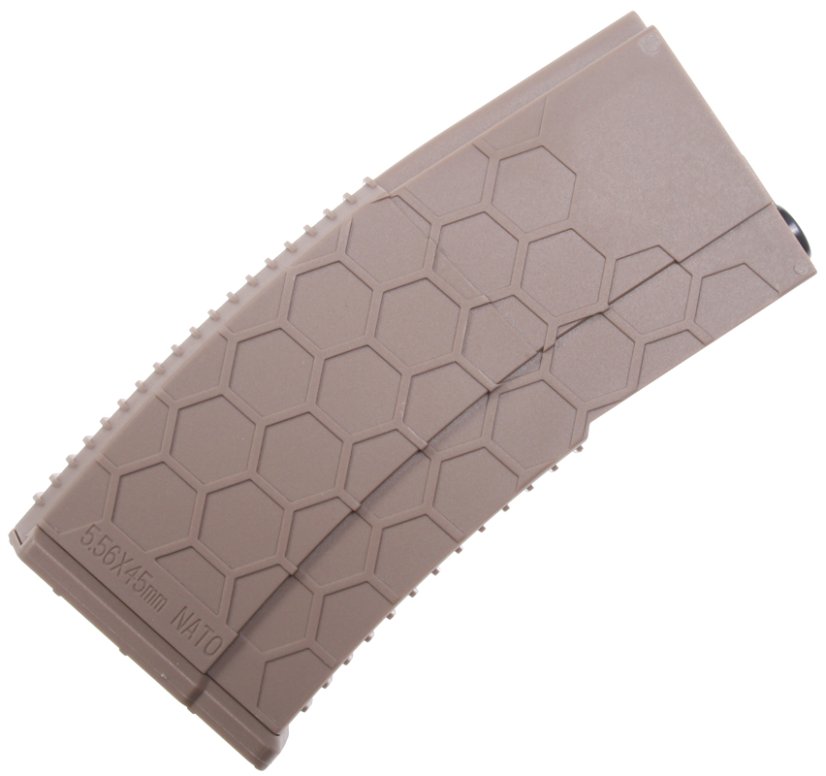 Magazine M4, 120 BB, Hexmag, TAN, Cyma, HY-480TN