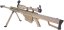 Barrett M82A1 CQB TAN, bipod, scope, Snow Wolf, SW-02B