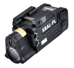 Latarka taktyczna SBAL-PL, 400 lm, laser, czarna, T-Eagle