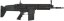 FN SCAR HEAVY, fekete, D-Boys, BY-805B, SC-02B