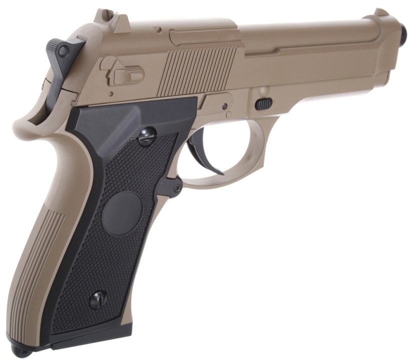 Beretta M92F AEP, TAN, Cyma, CM.126