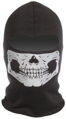 Pasamontañas Ghost, un agujero, calavera reflectante, negro, ACM