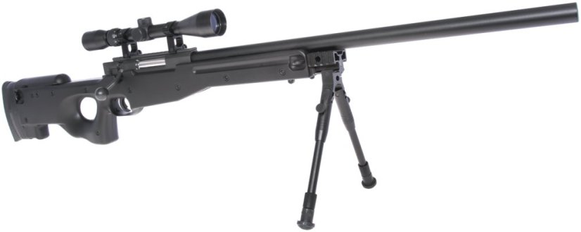 L96A1, black, bipod, scope, Upgrade version, Well, MB01C