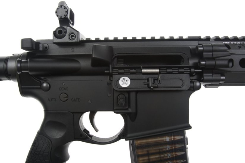 EMG Daniel Defense DD4 M4A1, RIII 12.5 Inch, GBBR, Black, Cyma CGS, DD.1104 BK