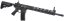 KAC SR-15, URX4, nylon, mosfet, Black, Cyma Sport, CM.623