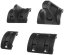 Sínborító készlet, XTM-2, kézfogó, fekete, Magpul PTS