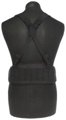 Combat belt with treks, molle, black, ACM
