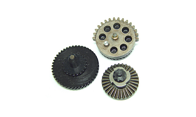 Set of gears, helical teeth, super high torque, Classic Army