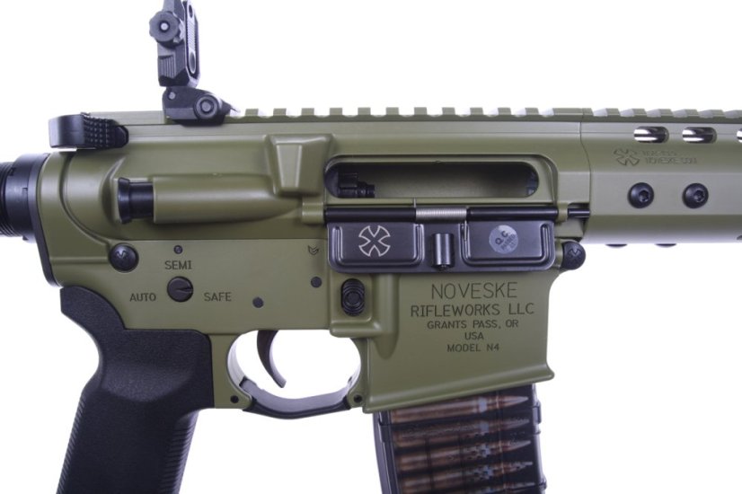EMG Noveske N4 Gen3 Infidel, 12.5 Inch, NSR-13.5, GBBR, Bazooka Green, Cyma CGS, NOV.1203 OD