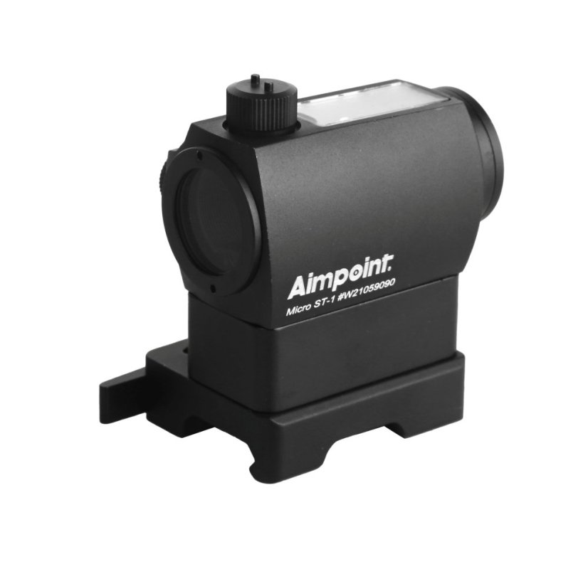 Viseur à point rouge Aimpoint Micro ST-1, montage haut QD, T-Eagle