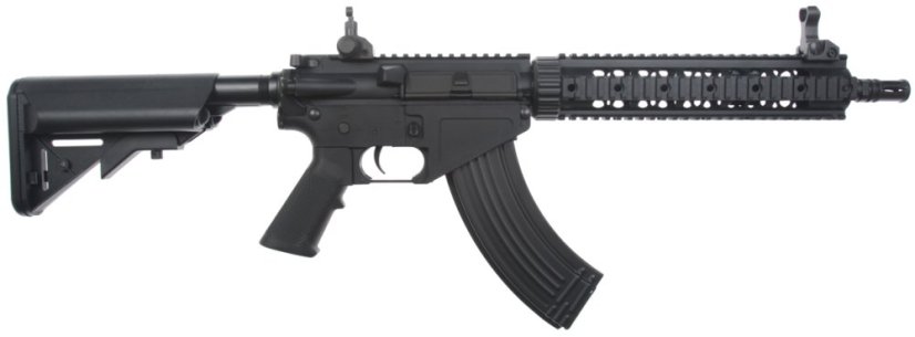 AR-47 RAS, nylon, mosfet, fekete, Cyma Sport, CM.650A
