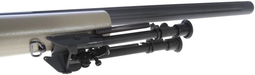 M24 Socom TAN, katonai, kétlábú állvány, távcső, Snow Wolf, SW-04JT++