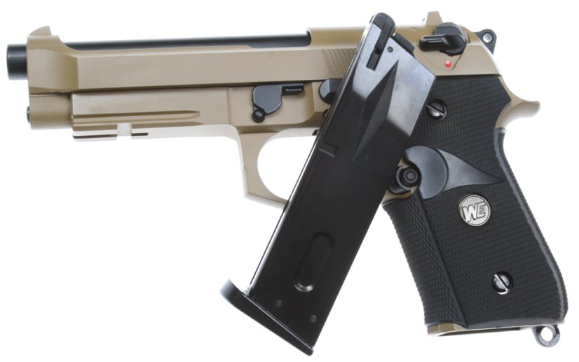Beretta M9A1, version Navy, Tan, GBB, WE